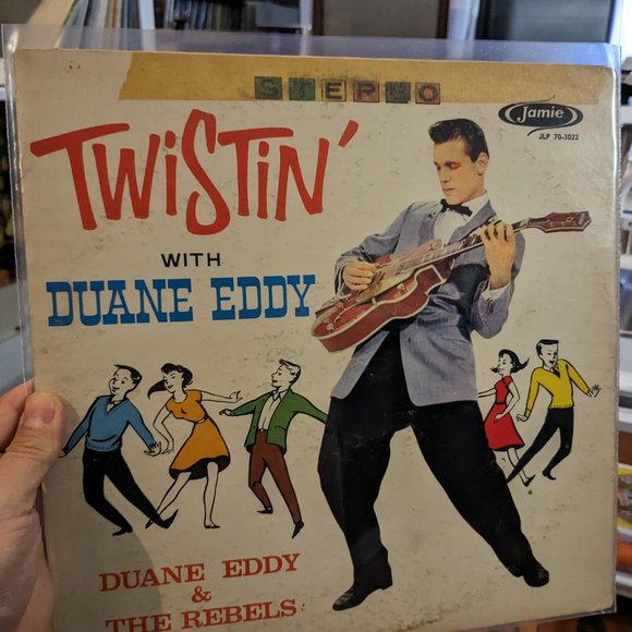 vinyl record #twistin rock music lot 4 albums (Duane Eddy,beatles,Teddy Reynolds - Picture 8 of 10